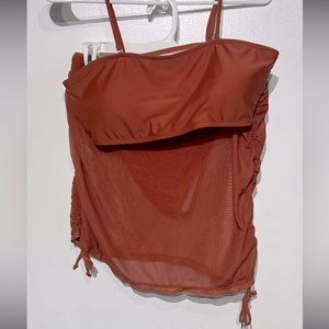 0XL 3 piece bikini set Top, Bottoms, Cover SHEIN